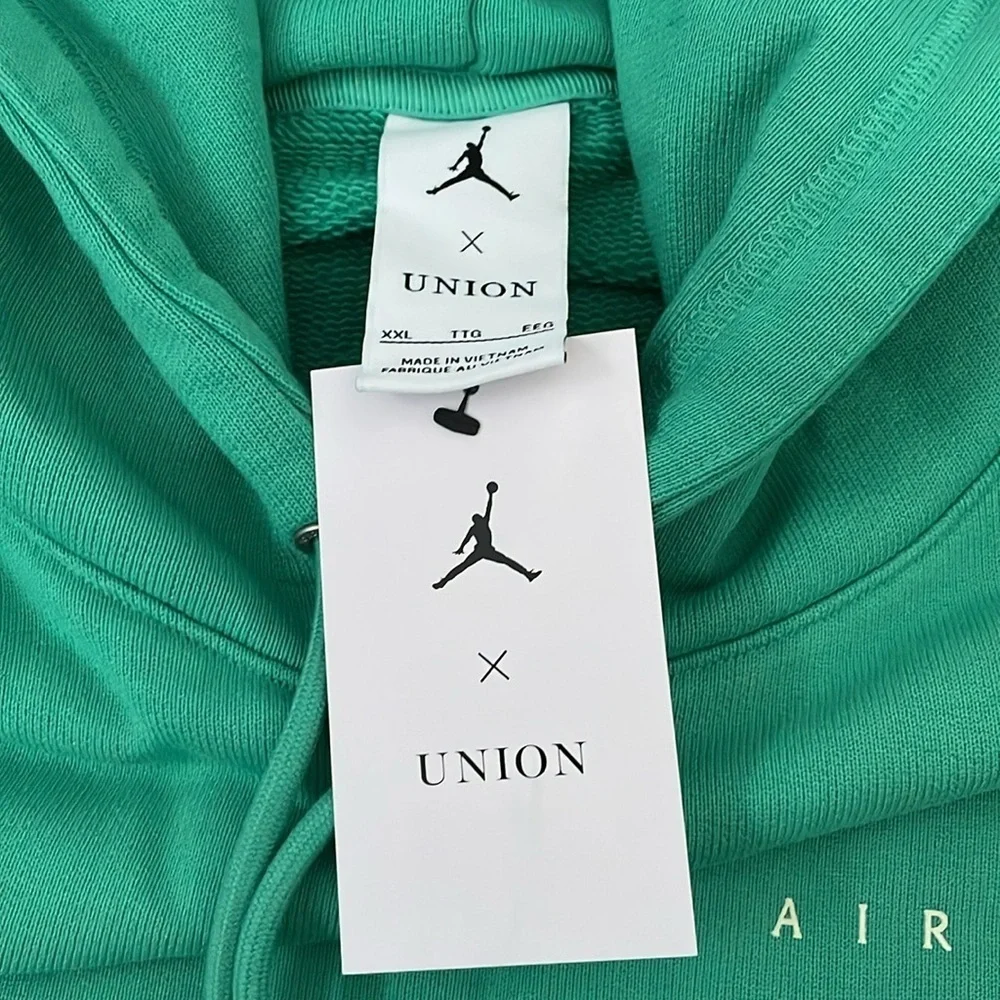 Men's Jordan x Union Hoodie Long Sleeve Sweatshirt Limited Release Jumpman XXL - Picture 13 of 16